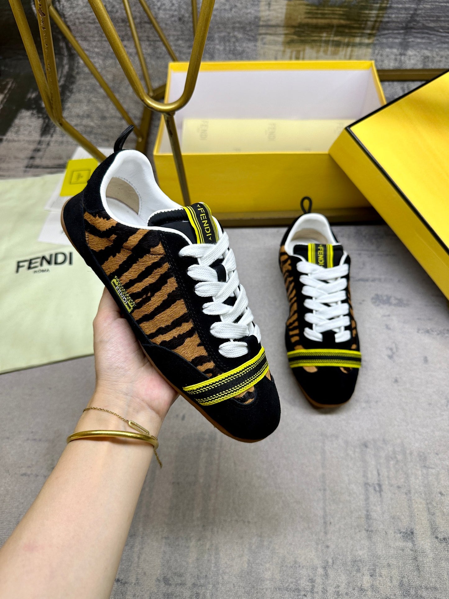 Fendi Wrap Trainers