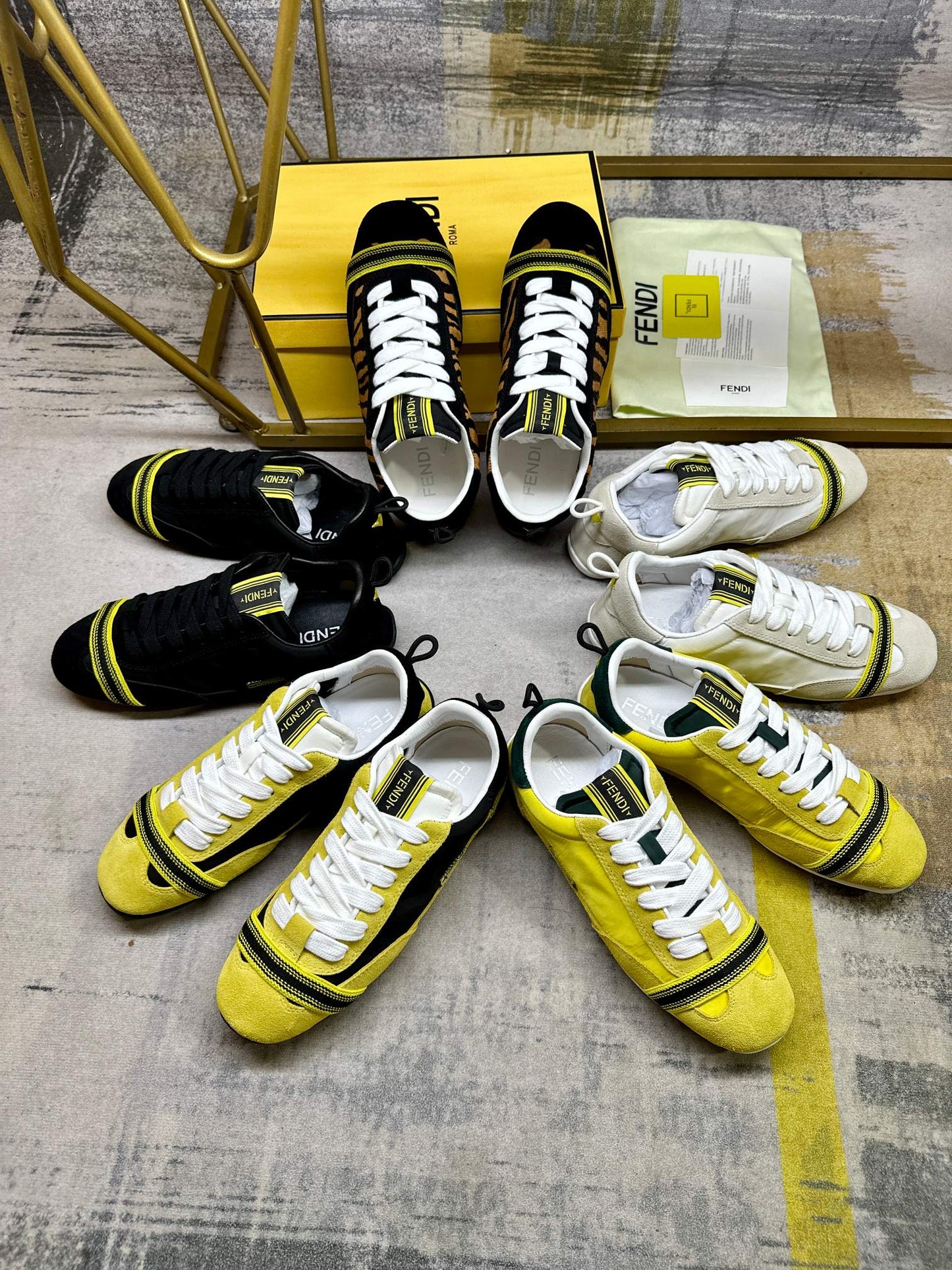 Fendi Wrap Trainers
