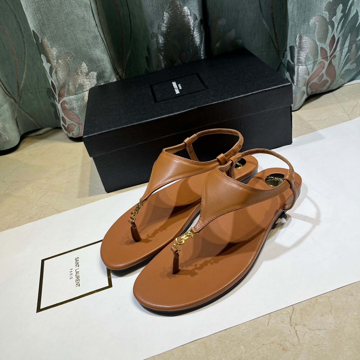 Saint Laurent Cassandra Sandals