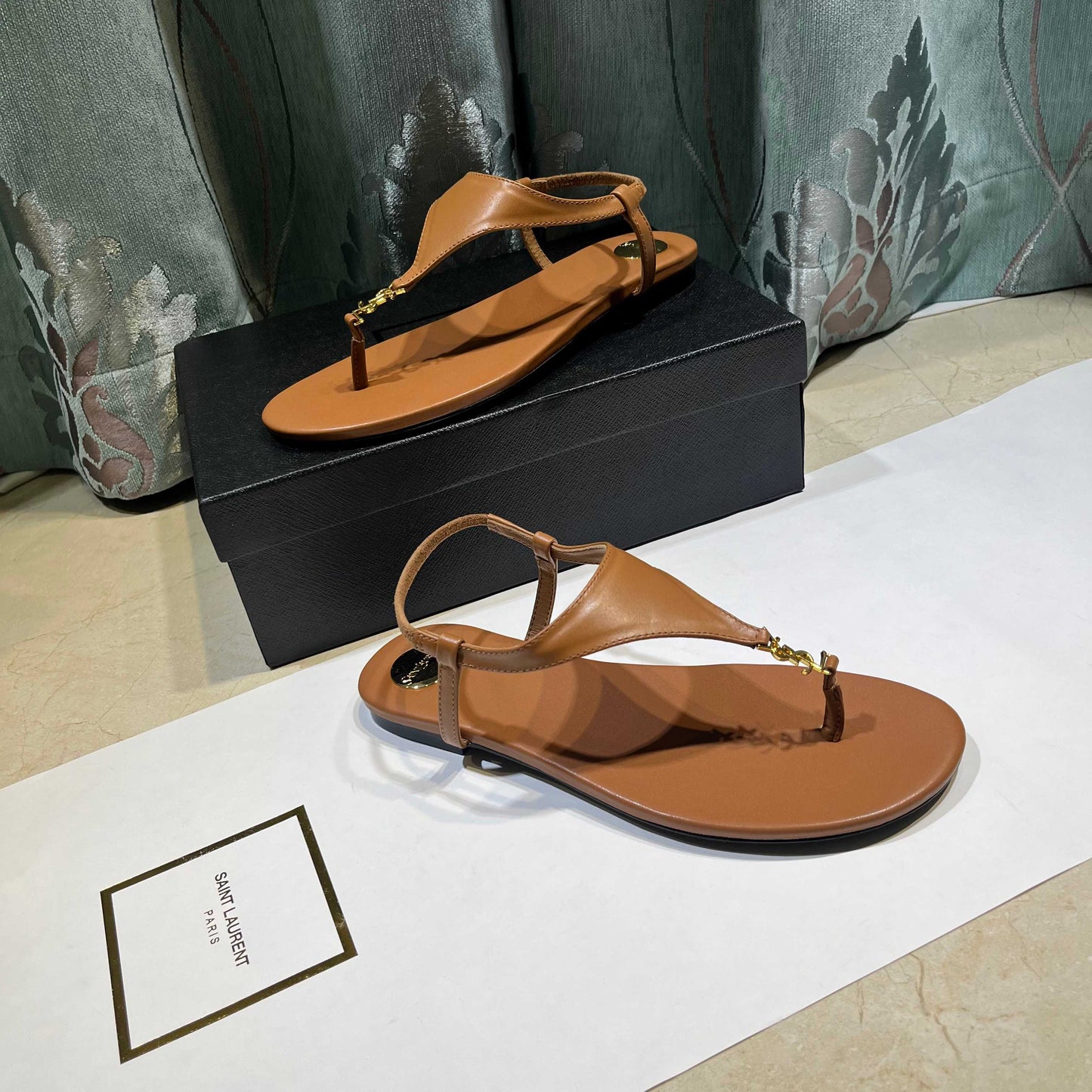 Saint Laurent Cassandra Sandals