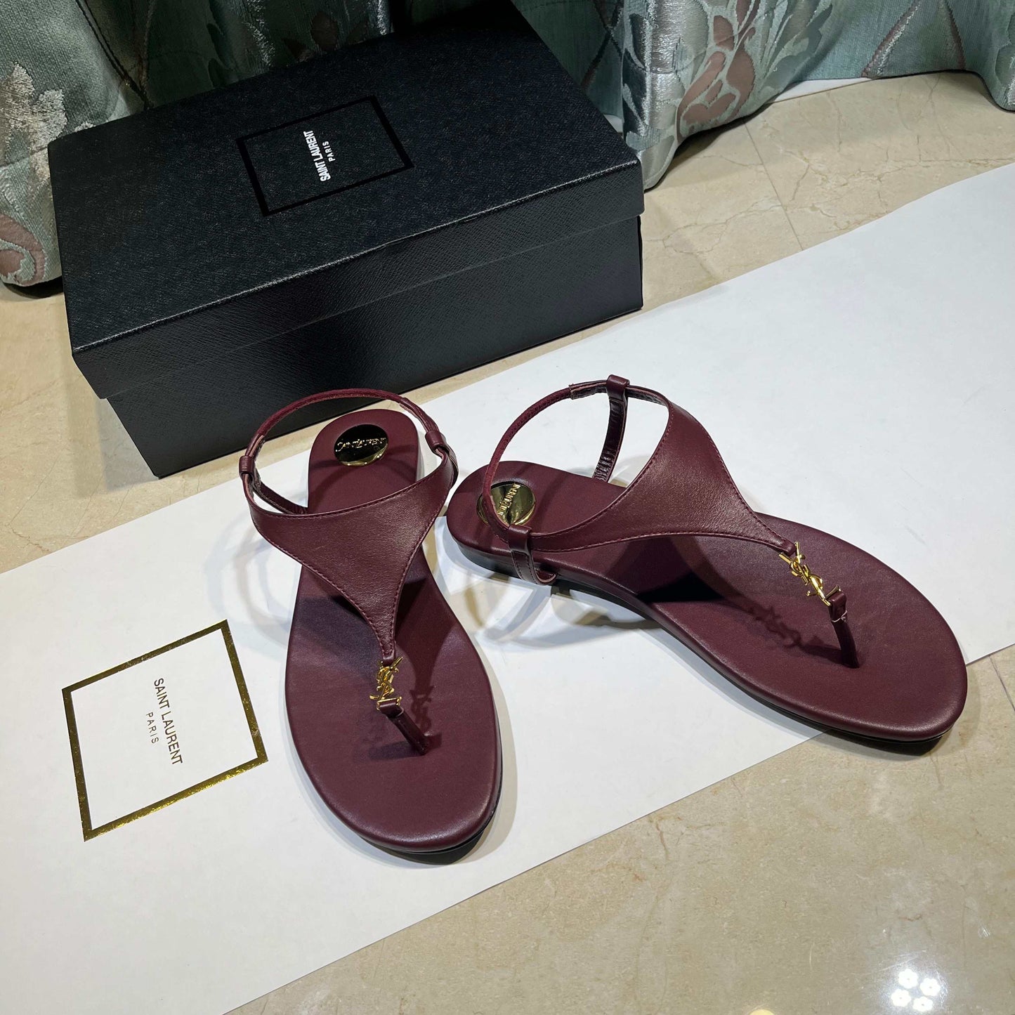 Saint Laurent Cassandra Sandals