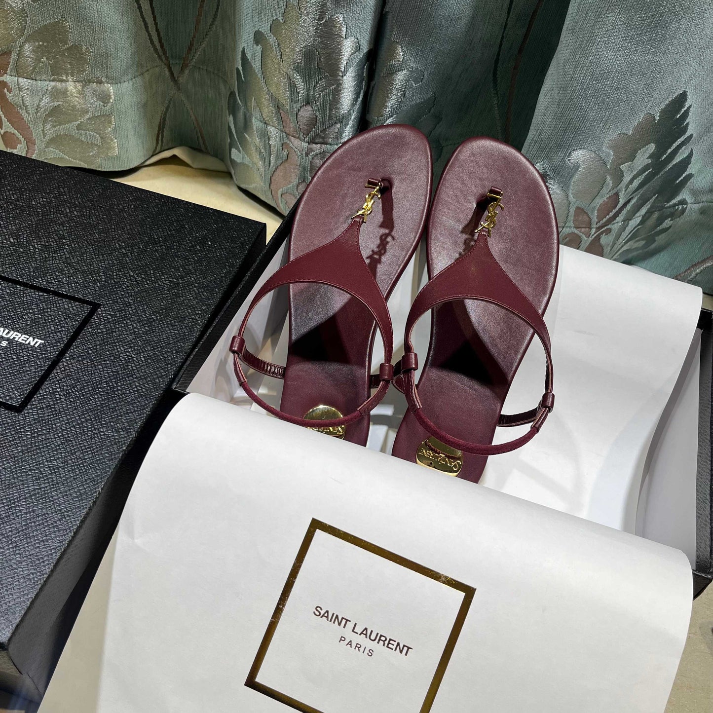 Saint Laurent Cassandra Sandals