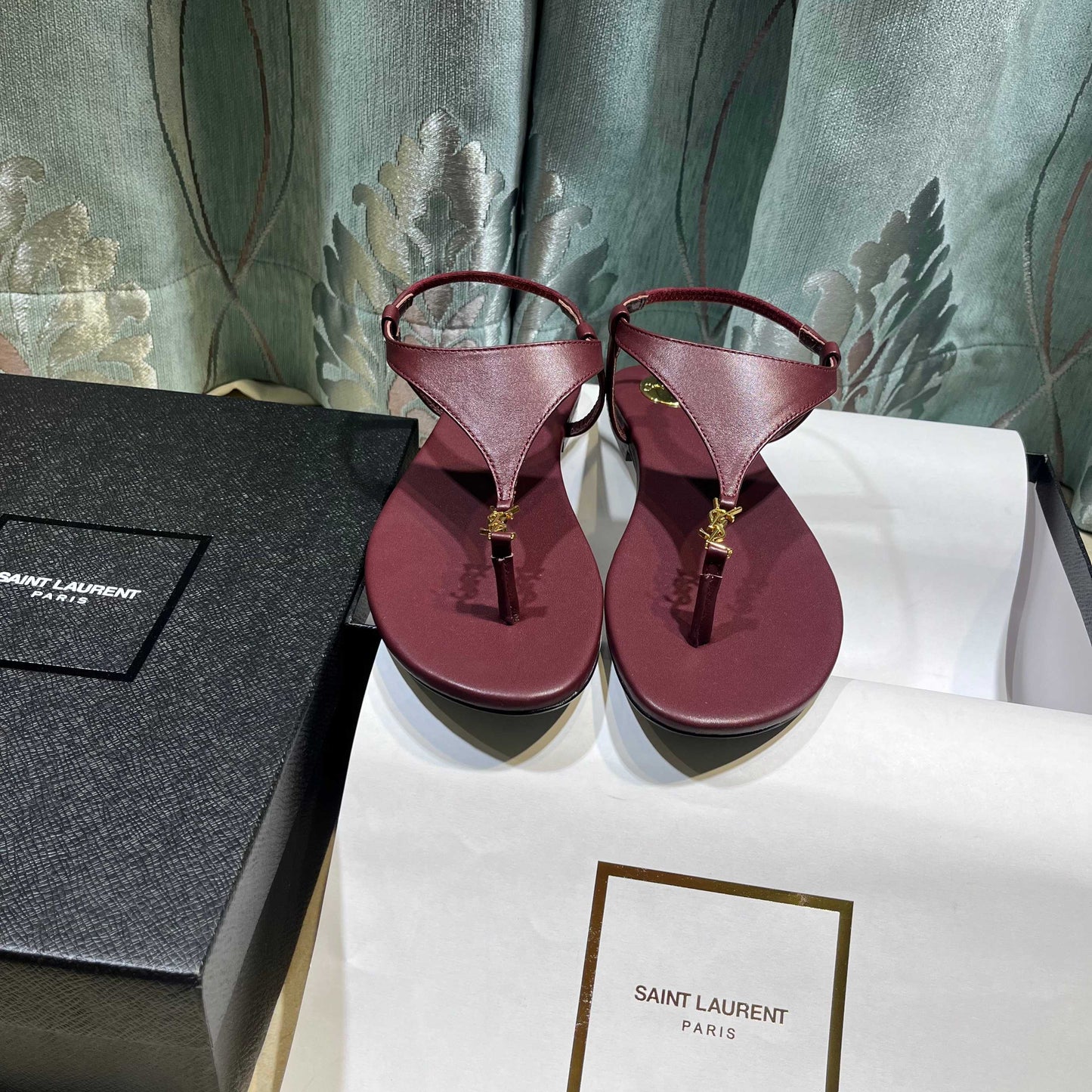Saint Laurent Cassandra Sandals