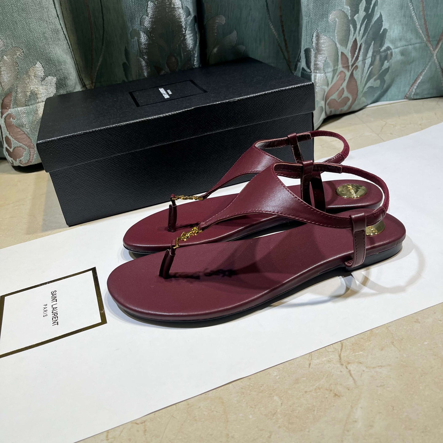 Saint Laurent Cassandra Sandals