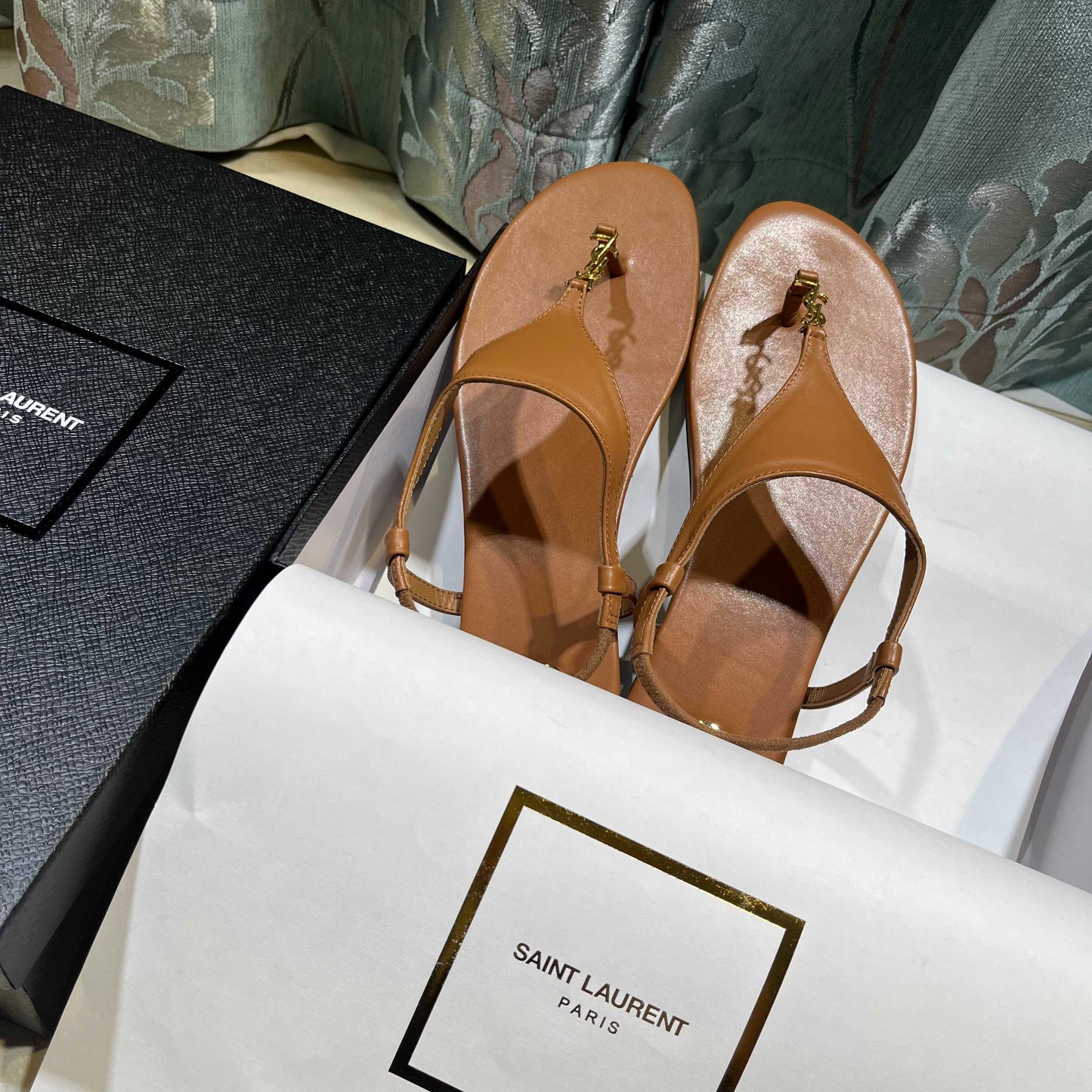 Saint Laurent Cassandra Sandals