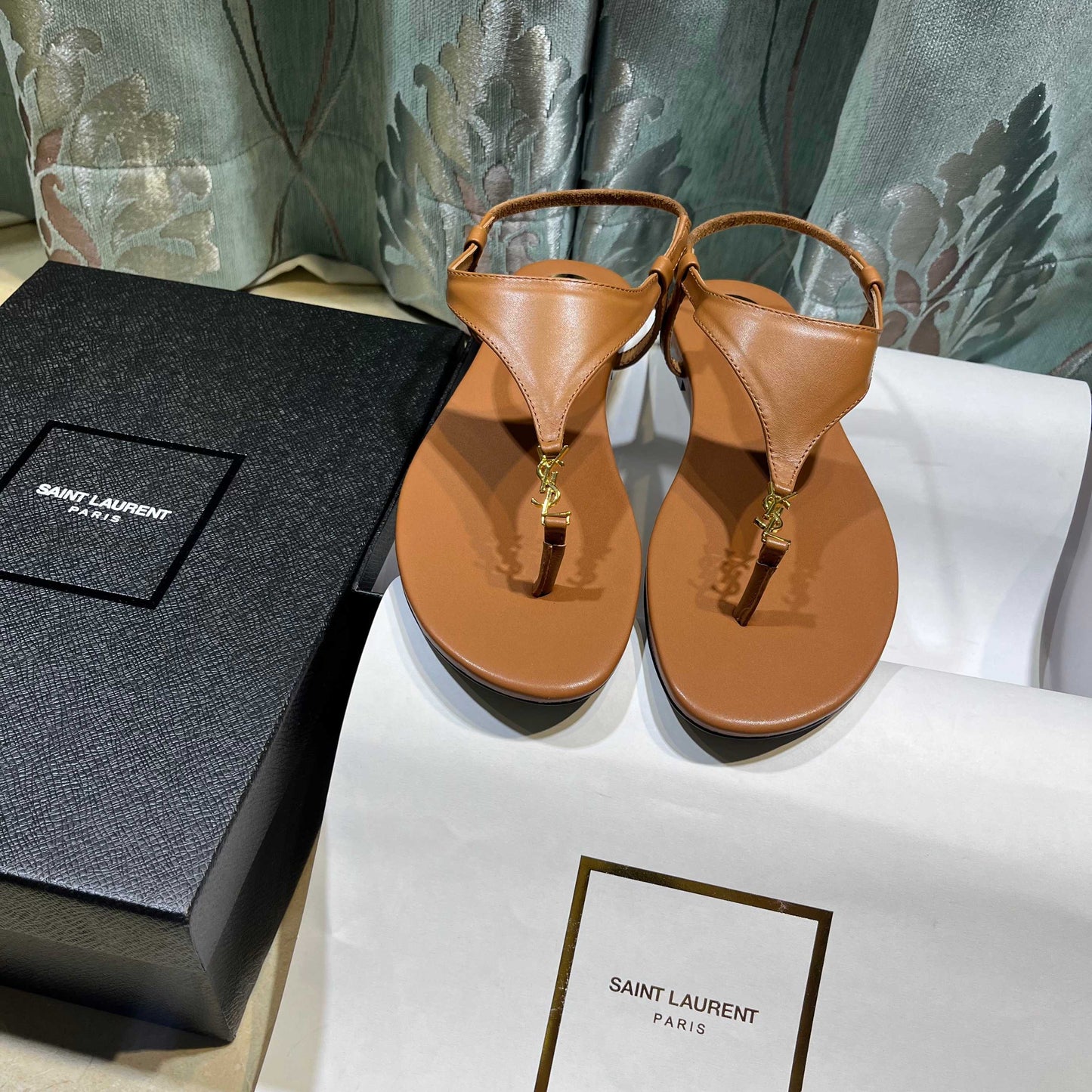 Saint Laurent Cassandra Sandals