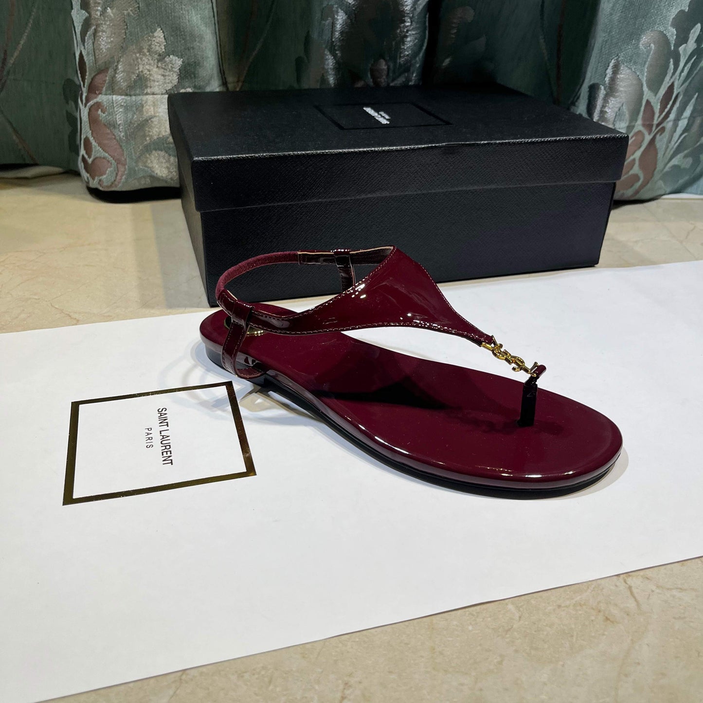 Saint Laurent Cassandra Sandals