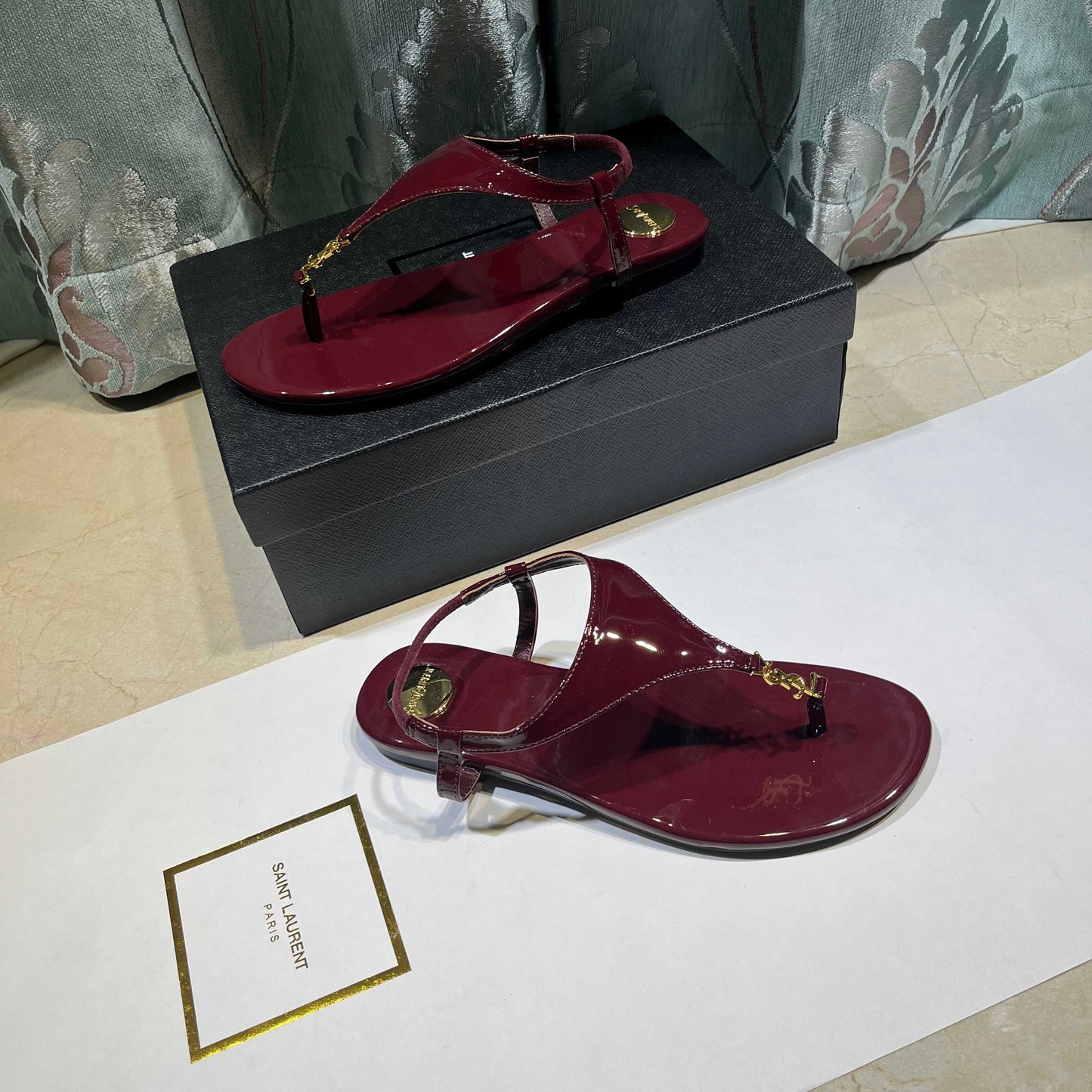 Saint Laurent Cassandra Sandals