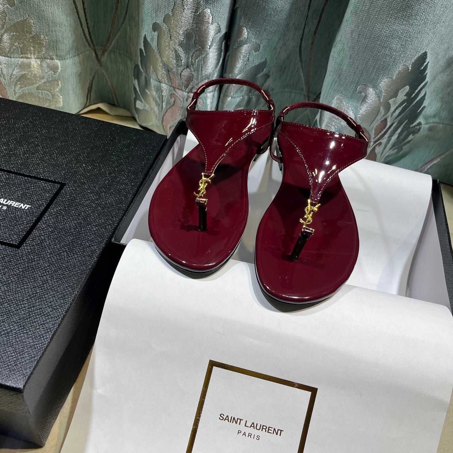 Saint Laurent Cassandra Sandals
