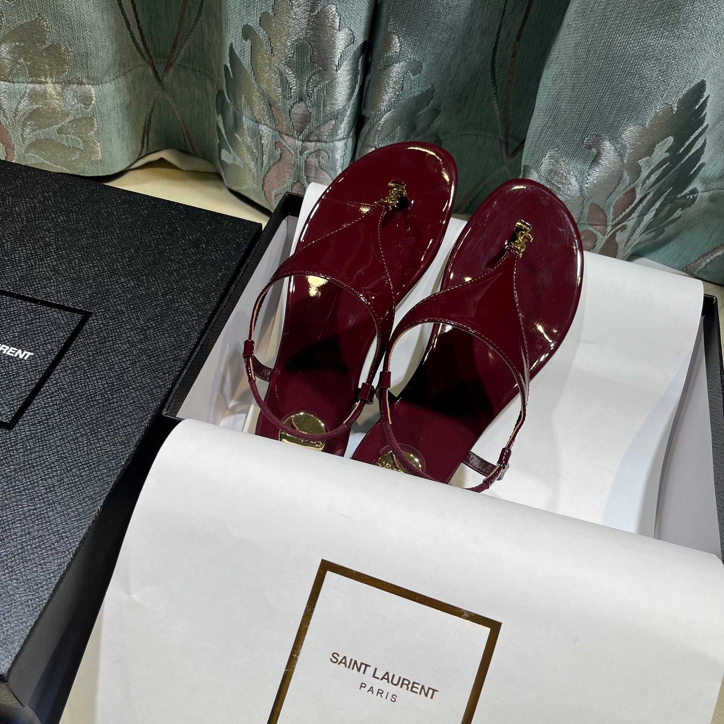 Saint Laurent Cassandra Sandals