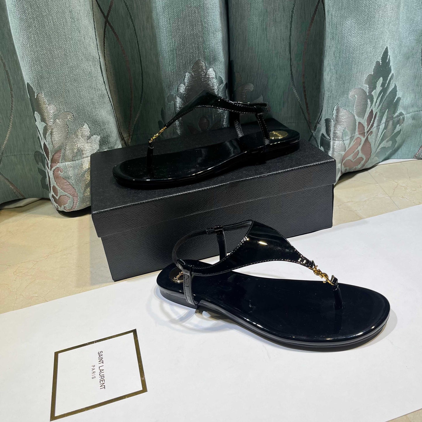 Saint Laurent Cassandra Sandals