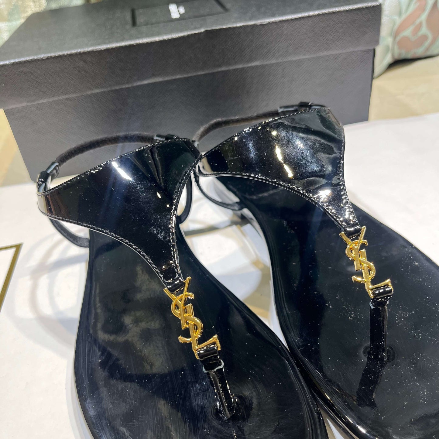 Saint Laurent Cassandra Sandals