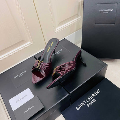 Saint Laurent Babylone Mules