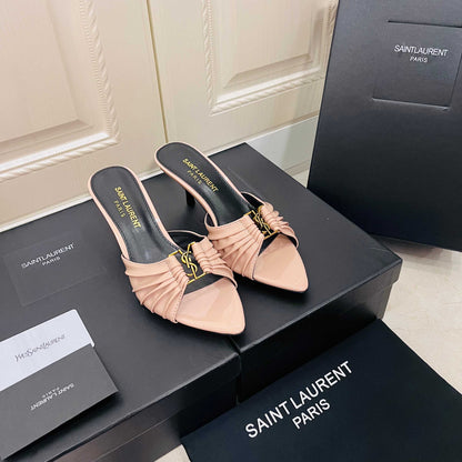 Saint Laurent Babylone Mules