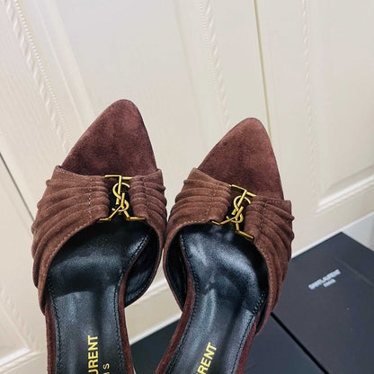 Saint Laurent Babylone Mules