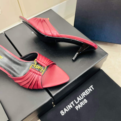 Saint Laurent Babylone Mules