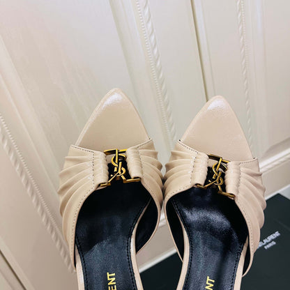 Saint Laurent Babylone Mules