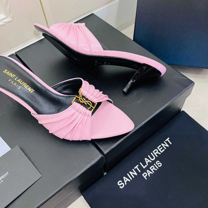 Saint Laurent Babylone Mules