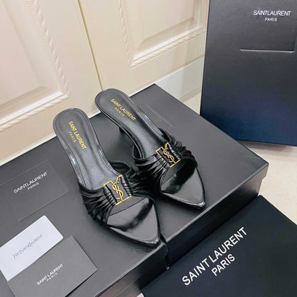 Saint Laurent Babylone Mules