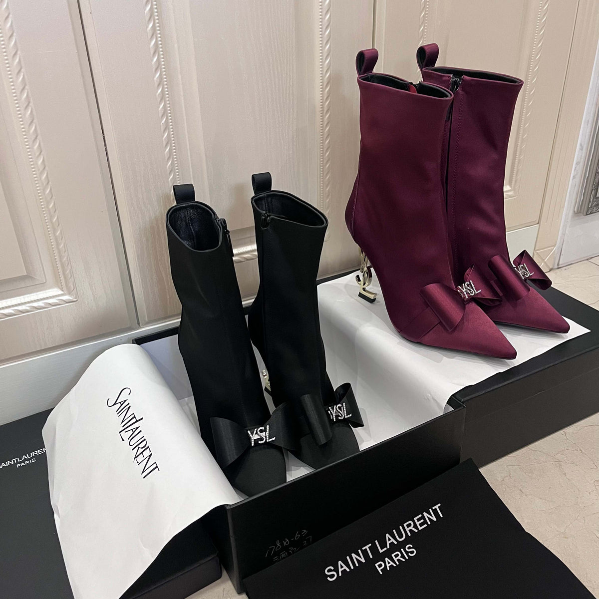 Saint Laurent Opyum Ankle Boots