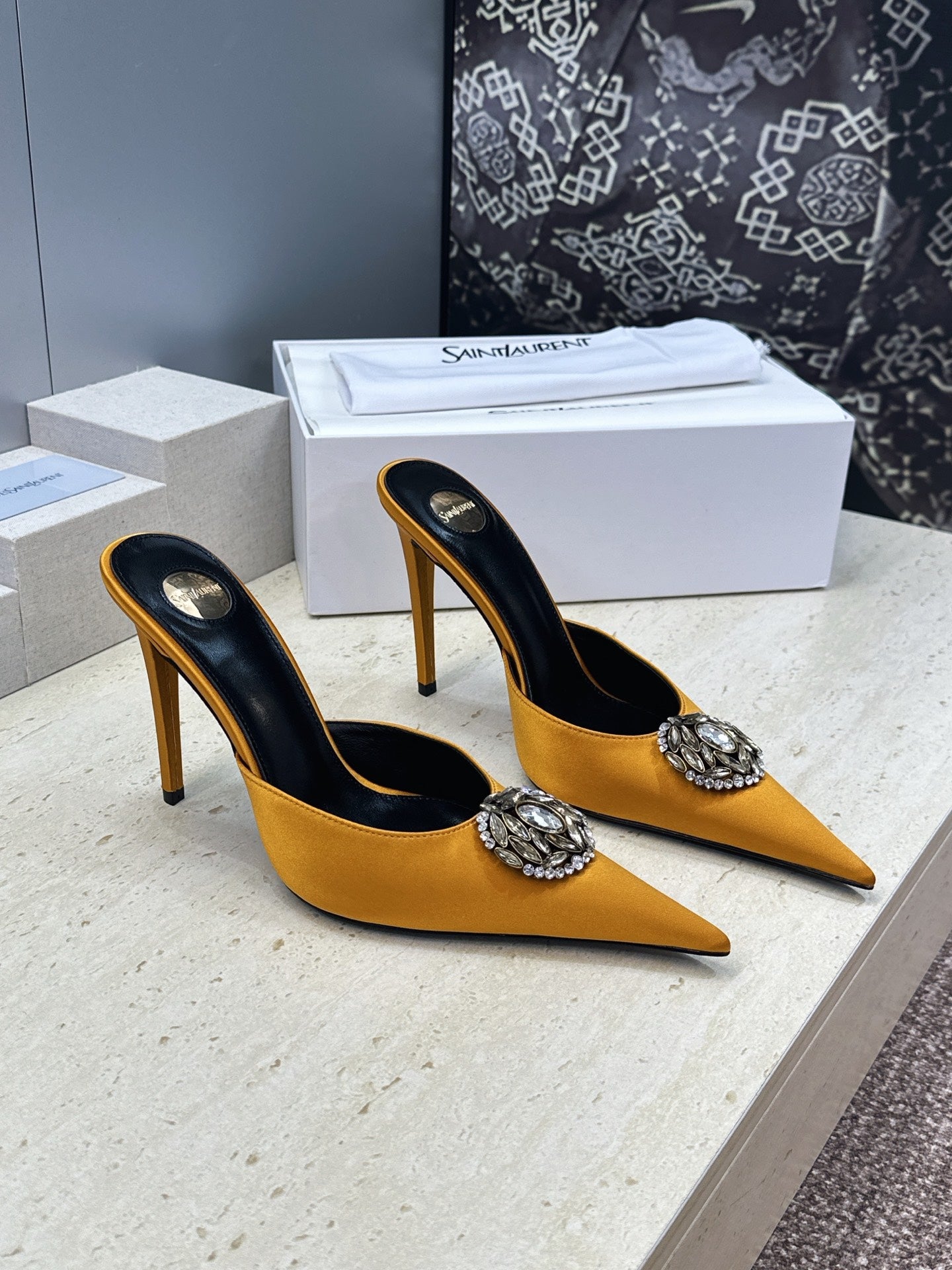 Saint Laurent Cosmo Mules
