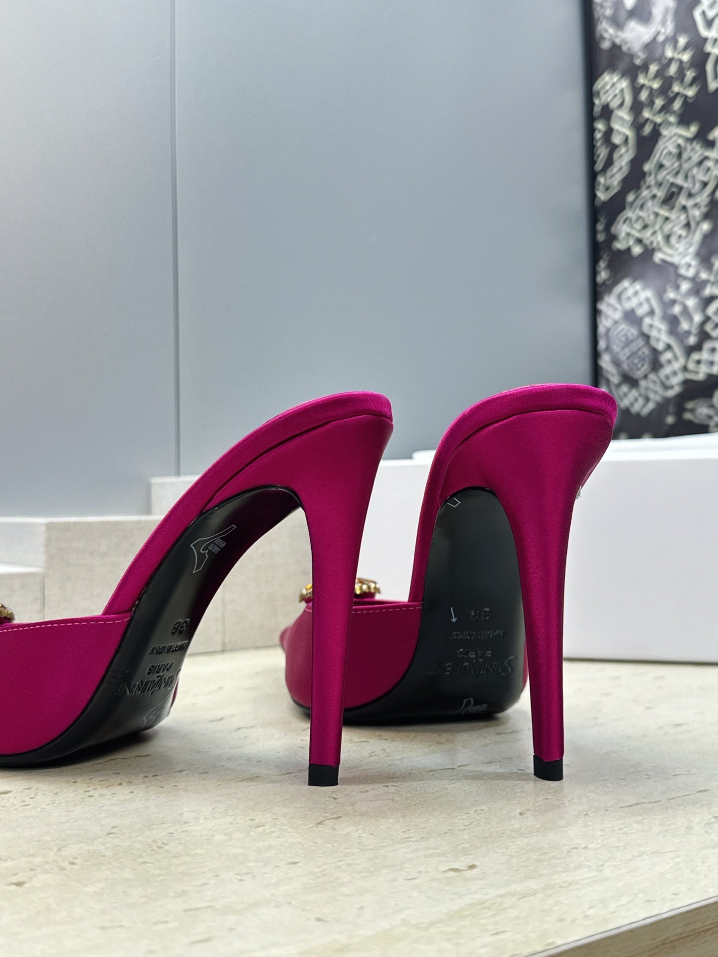 Saint Laurent Cosmo Mules