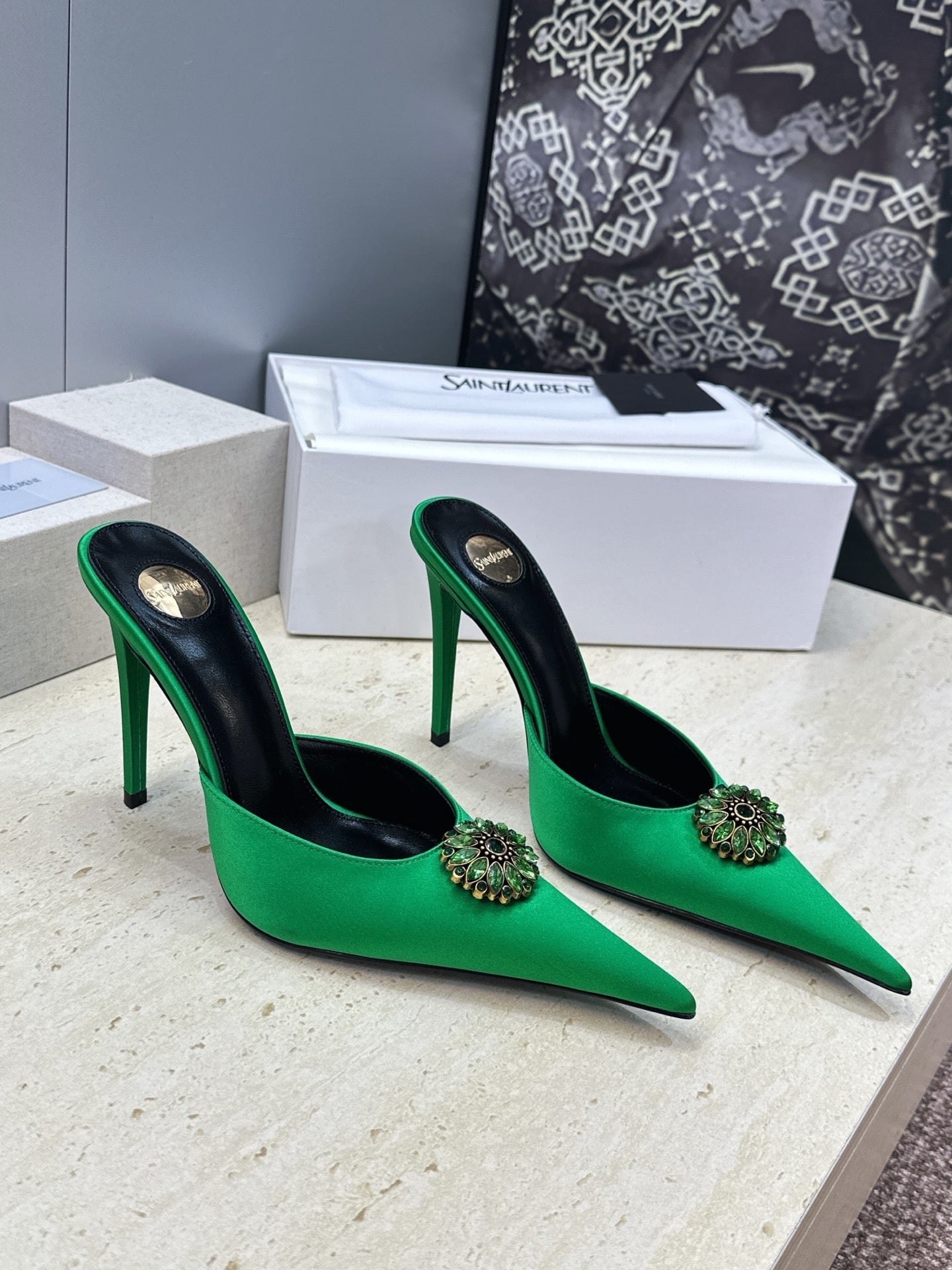 Saint Laurent Cosmo Mules