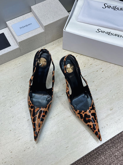 Saint Laurent Guermantes Slingback Pumps