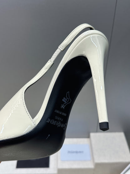 Saint Laurent Guermantes Slingback Pumps