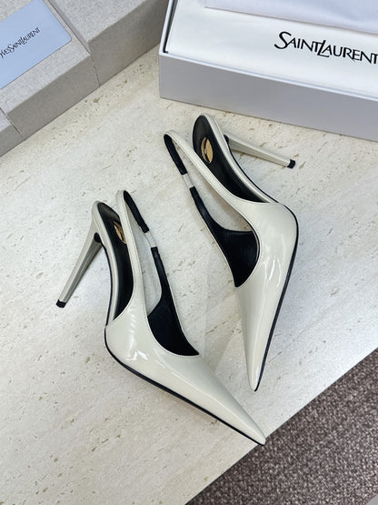 Saint Laurent Guermantes Slingback Pumps