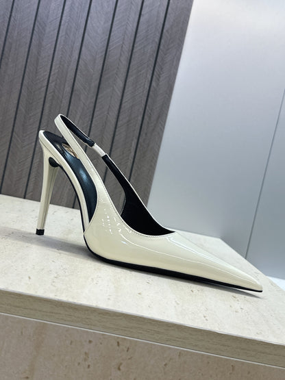 Saint Laurent Guermantes Slingback Pumps