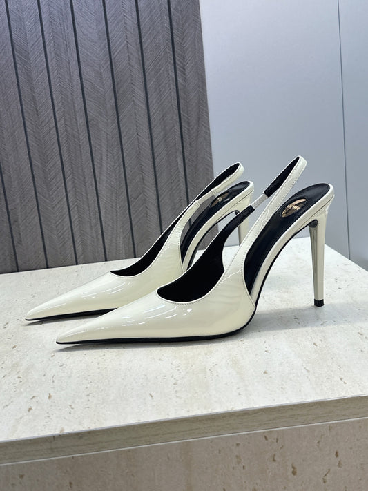 Saint Laurent Guermantes Slingback Pumps