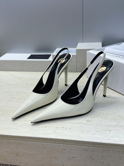 Saint Laurent Guermantes Slingback Pumps