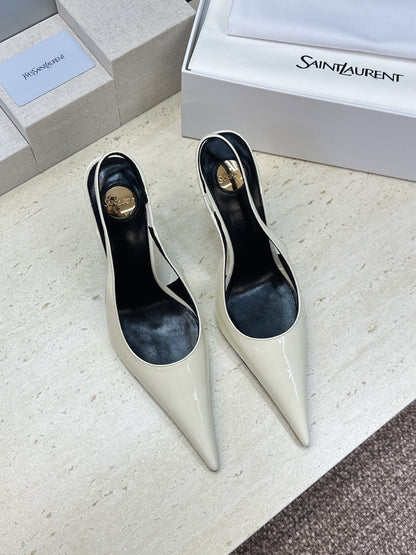 Saint Laurent Guermantes Slingback Pumps