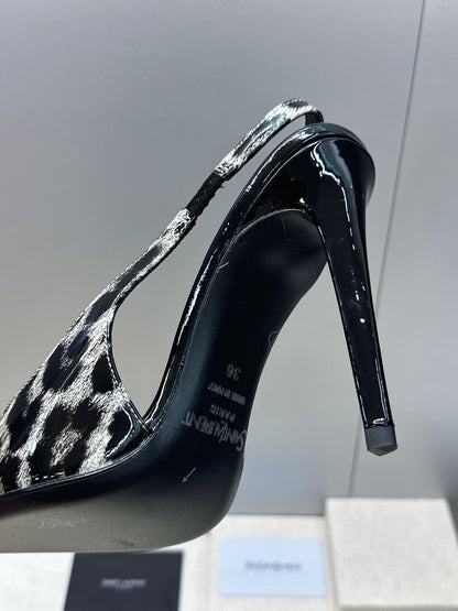 Saint Laurent Guermantes Slingback Pumps
