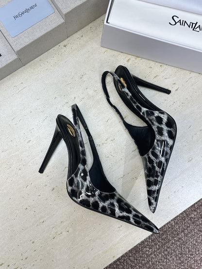 Saint Laurent Guermantes Slingback Pumps