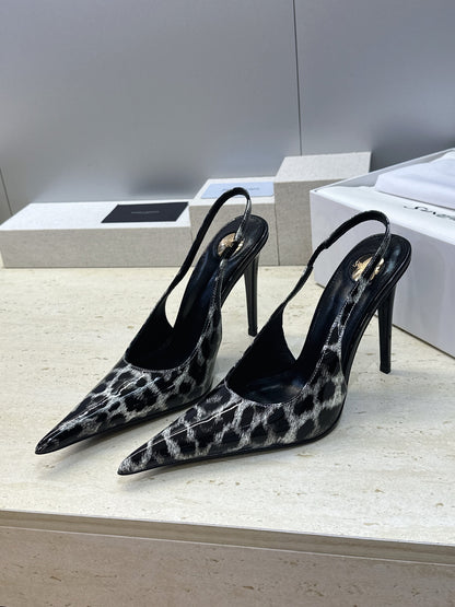 Saint Laurent Guermantes Slingback Pumps
