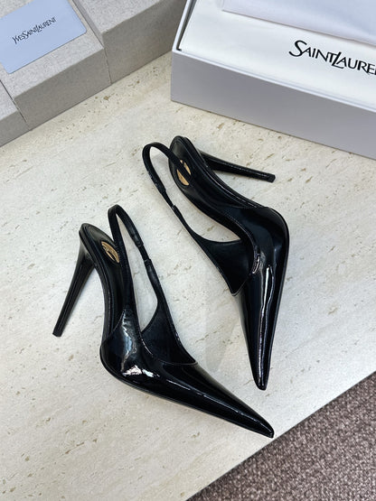 Saint Laurent Guermantes Slingback Pumps
