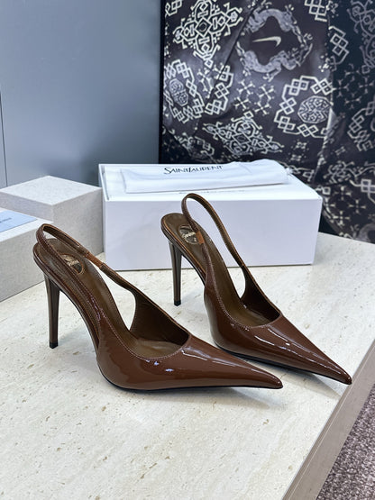 Saint Laurent Guermantes Slingback Pumps