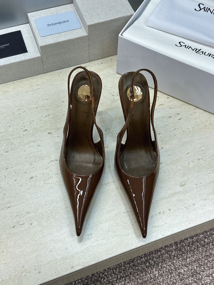Saint Laurent Guermantes Slingback Pumps