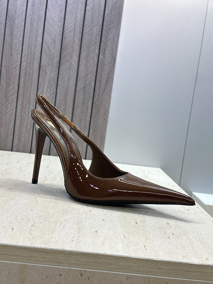 Saint Laurent Guermantes Slingback Pumps
