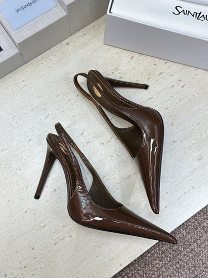 Saint Laurent Guermantes Slingback Pumps