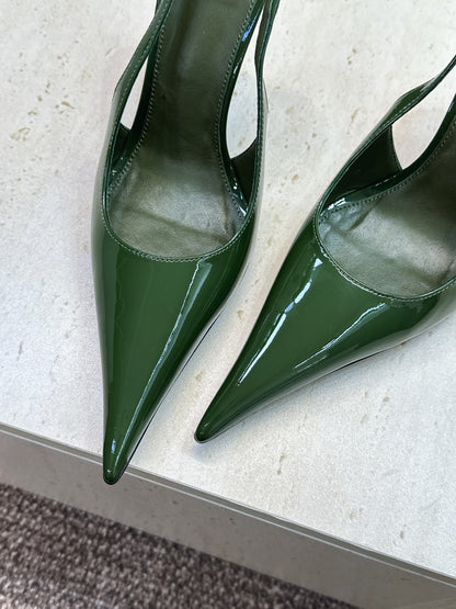 Saint Laurent Guermantes Slingback Pumps