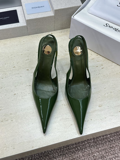 Saint Laurent Guermantes Slingback Pumps