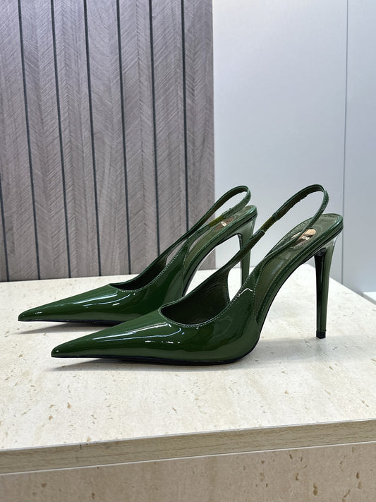 Saint Laurent Guermantes Slingback Pumps