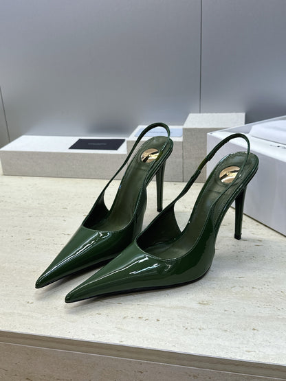 Saint Laurent Guermantes Slingback Pumps