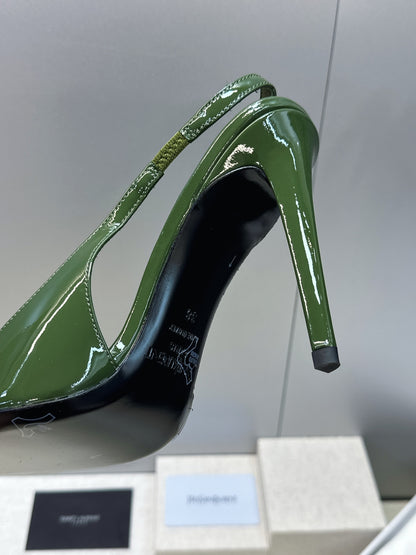 Saint Laurent Guermantes Slingback Pumps