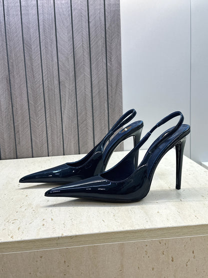 Saint Laurent Guermantes Slingback Pumps