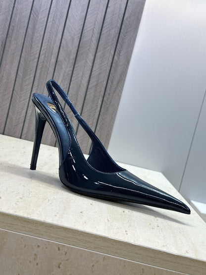 Saint Laurent Guermantes Slingback Pumps