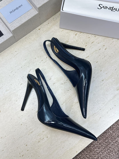 Saint Laurent Guermantes Slingback Pumps